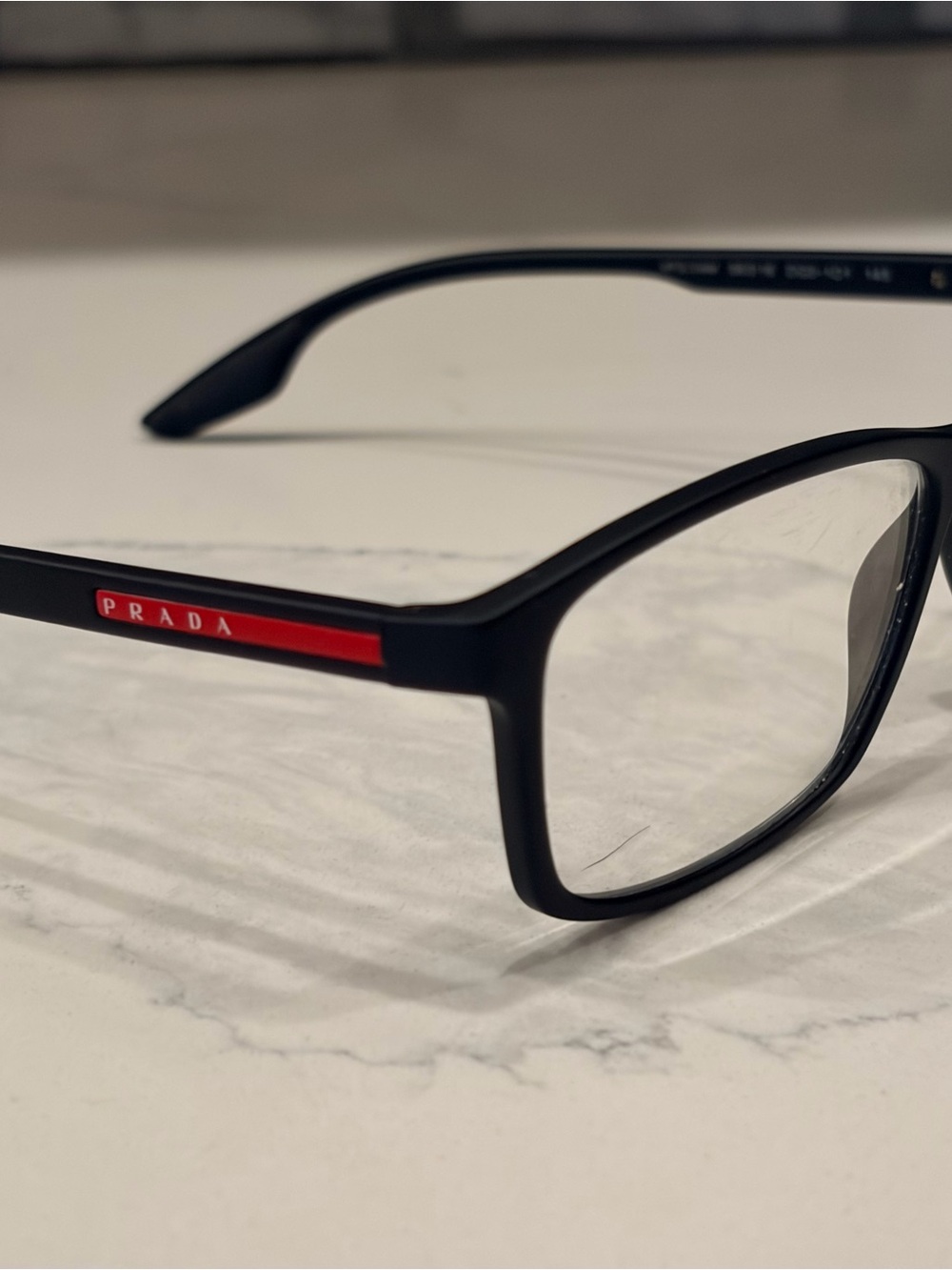 Prada Black Eyeglass Frames